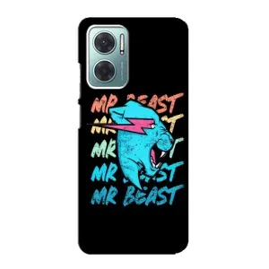 Чехол с принтом «logo Mr beast» для Xiaomi Redmi Note 11E