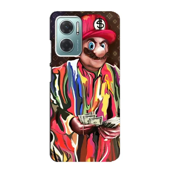 Чехол с принтом «Mario LV» для Xiaomi Redmi Note 11E Чехол с принтом «Mario LV» для Xiaomi Redmi Note 11E