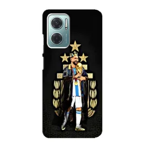 Чохли для Xiaomi Redmi Note 11E (Leo чемпіон) (AlphaPrint) (Мессі Король)