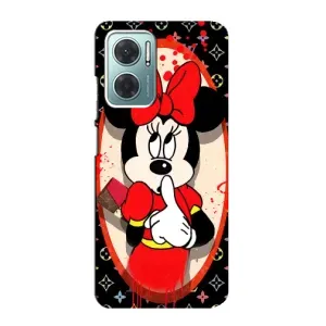 Чехол Disney Mouse Xiaomi Redmi Note 11E (PREMIUMPrint) (Минни Маус ЛВ)