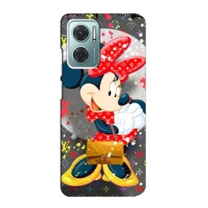 Чехол Disney Mouse Xiaomi Redmi Note 11E (PREMIUMPrint) (Minni с бантиком)