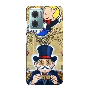 Чехол с принтом «Монополия Мен» для Xiaomi Redmi Note 11E