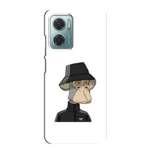 Чехлы с Обезьянами NFT для Xiaomi Redmi Note 11E (AlphaPrint) (обезьяна NFT Adidas)