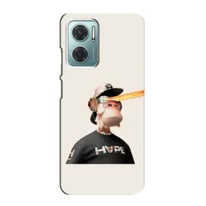 Чехлы с Обезьянами NFT для Xiaomi Redmi Note 11E (AlphaPrint) (обезьяна NFT в очках)