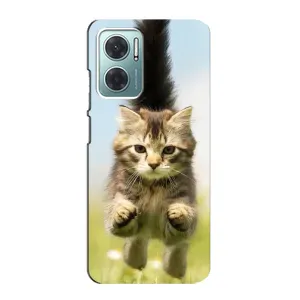 Чохли з Котиками для Xiaomi Redmi Note 11E (VPrint) (Прижок кота)