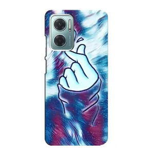 Чохол з принтом «Радужне серце» для Xiaomi Redmi Note 11E