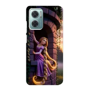 Чохол Рапунцель для Xiaomi Redmi Note 11E (Рапунцель на вежі)