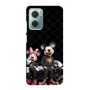 Чехол Disney Mouse Xiaomi Redmi Note 11E (PREMIUMPrint) (Семья Маусов)
