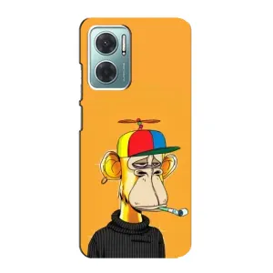 Чехлы с Обезьянами NFT для Xiaomi Redmi Note 11E (AlphaPrint) (Скучающая Обезьяна NFT)