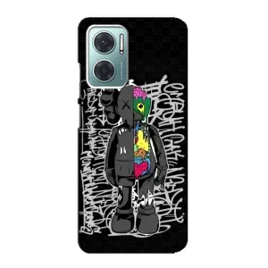 Чехол с принтом «Стиль Bearbrick» для Xiaomi Redmi Note 11E