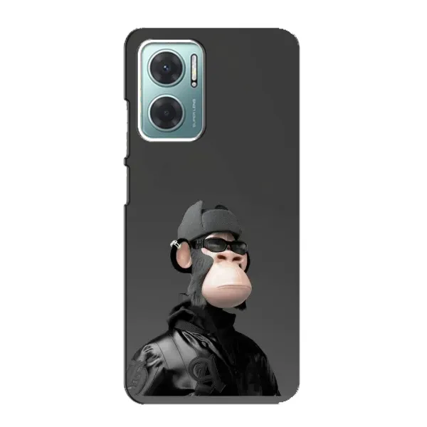 Чохол з принтом «стильна мавпа NFT» для Xiaomi Redmi Note 11E Чохол з принтом «стильна мавпа NFT» для Xiaomi Redmi Note 11E