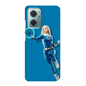 Чохол з принтом Фантастична четвірка для Xiaomi Redmi Note 11E (Сью Сторм політ)