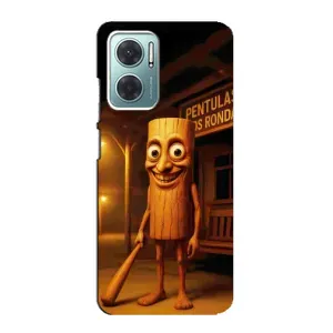 Чехол с мемом Тралалело тралала на Xiaomi Redmi Note 11E (Тунг тунг сахур)
