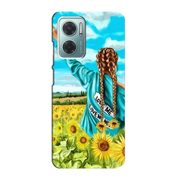 Чехол с принтом «Украиночка» для Xiaomi Redmi Note 11E