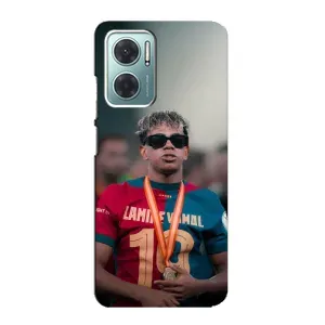 Чохол з футболістом Ламін Ямаль Xiaomi Redmi Note 11E (Ямаль Барса)