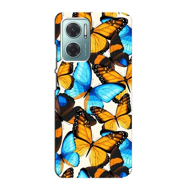 Чехол с принтом «Яркие бабочки» для Xiaomi Redmi Note 11E Чехол с принтом «Яркие бабочки» для Xiaomi Redmi Note 11E