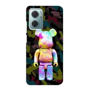 Чехол с принтом «Яркий Bearbrick» для Xiaomi Redmi Note 11E