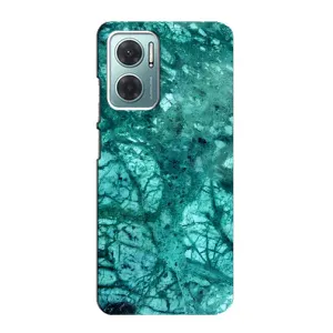 Чохол з принтом «Зелений мрамор» для Xiaomi Redmi Note 11E