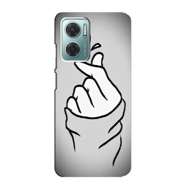Чохол з принтом «Значок Love» для Xiaomi Redmi Note 11E