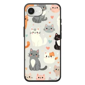 Чохол з принтом «Колаж котів» для iPhone 17e