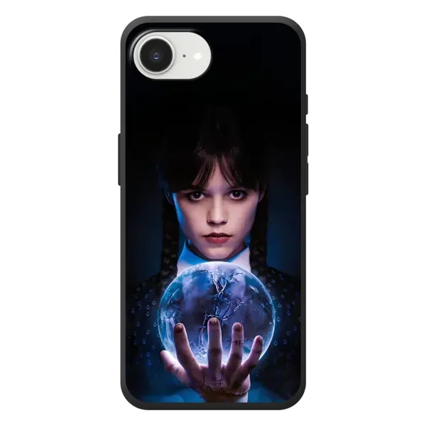 Чехол с принтом «Магическая сфера Уэнздей» для iPhone 17e Чехол с принтом «Магическая сфера Уэнздей» для iPhone 17e