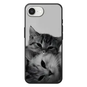 Чохол з принтом «Пара котів» для iPhone 17e