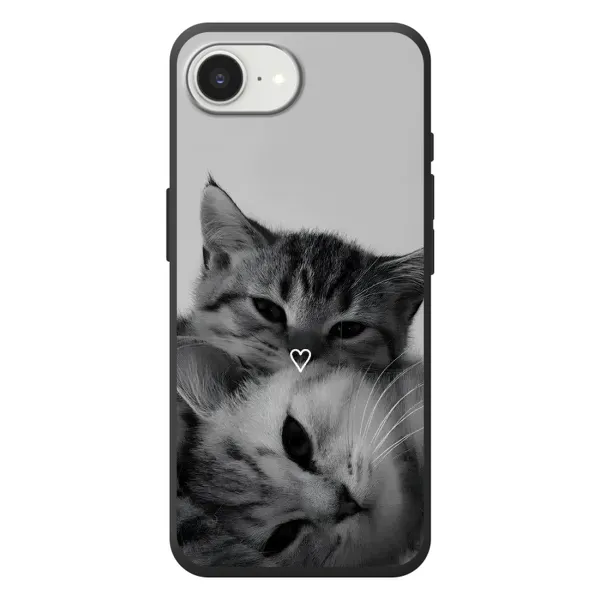 Чохол з принтом «Пара котів» для iPhone 17e