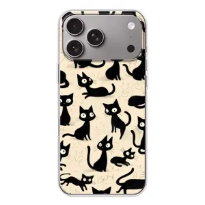 Чехол с рисунком кот на Apple iPhone 18 Pro Max