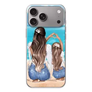 Чехол с печатью для Apple iPhone 18 Pro Max - (Мама с ребенком) (AlphaPrint)