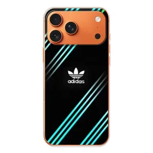 Чохли Адидас для Apple iPhone 18 Pro (AlphaPrint) (Адідас з полосами)