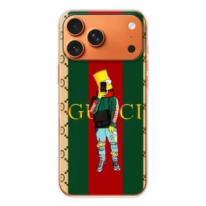 Бренднові Чохли для Apple iPhone 18 Pro - (PREMIUMPrint) (Барт ГУЧЧІ)