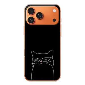 Чохол з малюнком кіт на Apple iPhone 18 Pro (Байдужий кіт)