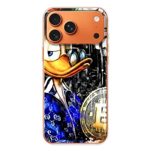 Чехли для Епл Айфон 18 Про - Scrooge MagDag (PREMIUMPrint) (Біткойн Скрудж)