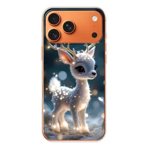 Яскравий чохол для Apple iPhone 18 Pro з Зимові Оленята