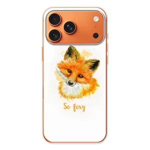 Чохли з картинкою Лисичка для Apple iPhone 18 Pro (VPrint) (Дівчинка Лиса)