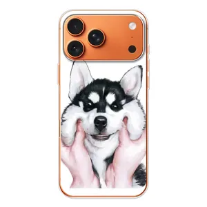 Чохли з собаками для Apple iPhone 18 Pro (VPrint) (Радісний Хаскі)
