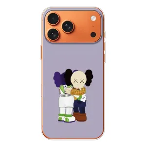 Чохли для Apple iPhone 18 Pro - Bearbrick Louis Vuitton (PREMIUMPrint) (Дружба Беарбрік)