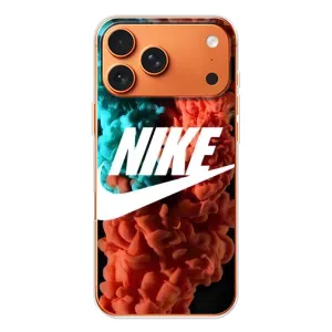 Чохол для Apple iPhone 18 Pro - з принтом Найк (AlphaPrint) (Димчастий найк)