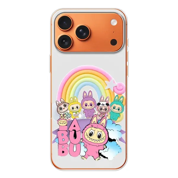 Чехол с принтом «Фон Лабубу» для Apple iPhone 18 Pro Чехол с принтом «Фон Лабубу» для Apple iPhone 18 Pro