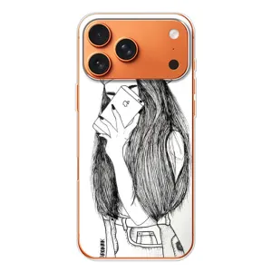 Чохол з друком для Apple iPhone 18 Pro - (Мода) (AlphaPrint) (Фото дівчини)