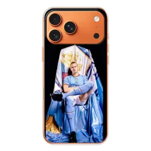 Чохли з футболістом Ерлінг Холанд для Apple iPhone 18 Pro (AlphaPrint) (футболіст Холанн)