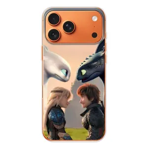 Чохол як приборкати дракона на Apple iPhone 18 Pro (Гикавка і Астрід)