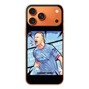 Чохли з футболістом Ерлінг Холанд для Apple iPhone 18 Pro (AlphaPrint) (гол Ерлінг Холанд)