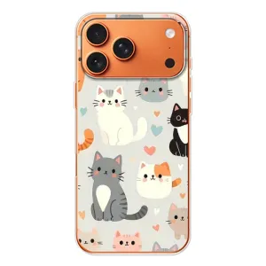 Чохол з малюнком кіт на Apple iPhone 18 Pro (Колаж котів)