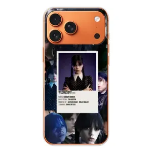 Чохли Венсдей на Apple iPhone 18 Pro Уенсдей (AlphaPrint) (колаж Венздей)