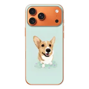 Чохли з собаками для Apple iPhone 18 Pro (VPrint) (Коргі)