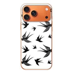 Чохол з пташками на Apple iPhone 18 Pro (VPrint) (Ластівки)
