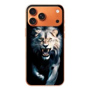 Чехол с принтом «Лев в темноте» для Apple iPhone 18 Pro