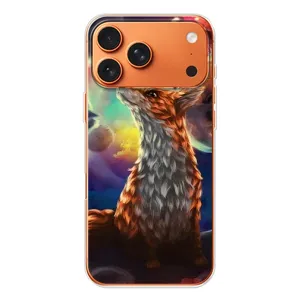 Чохли з картинкою Лисичка для Apple iPhone 18 Pro (VPrint) (Лисичка в космосі)