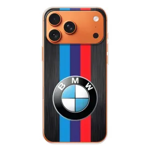Чохол для Епл Айфон 18 Про - з принтом БМВ (AlphaPrint) (Лого BMW)